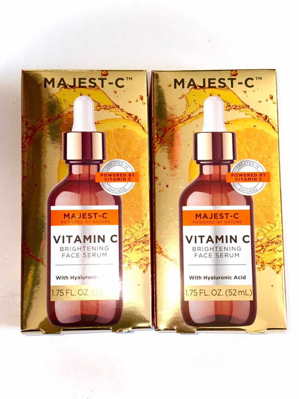 2 x Advanced Majest - C  Vitamin C Face Serum 1.75 fl oz